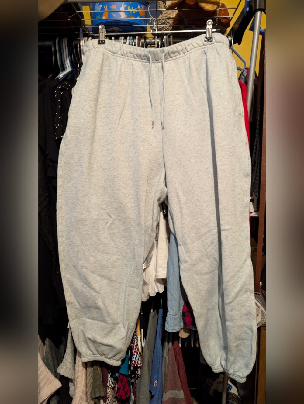 Old Navy Light Gray Fleece Sweatpants - XL